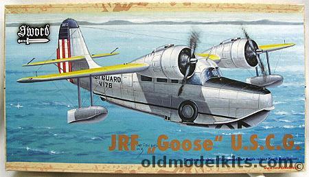 Sword 1/72 JRF Goose USCG - JRF-3 / JRF-55 - US Coast Guard V-176 or 4792, SW72011SE plastic model kit